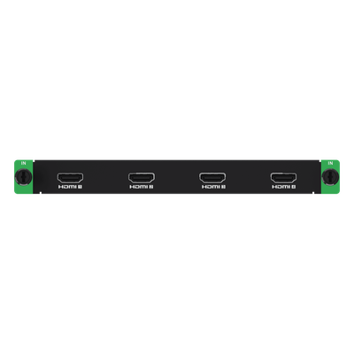 Tarjeta de Entrada HDMI / 4 Canales / 1080P Full HD @ 60 Hz / HDCP 1.4 / Audio Dual Channel / Compatible Serie C66S
