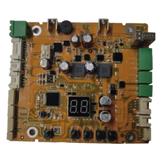 Tarjeta principal de torniquete / Entrada de alarma / Protección contra descarga / Compatible DS-K3G411(L)X