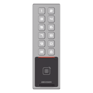 Teclado de Control de Acceso IP / Wi-Fi / Antivandálico IP65 e IK08 / Lector MIFARE 13.56 MHz / 3,000 Huellas / 10,000 Tarjetas / Bluetooth
