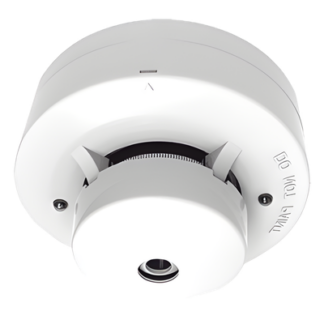 Detector de Humo Fotoeléctrico / No Direccionable de 4 Hilos / LED 360° / DC 12 V / Buzzer Integrado / Algoritmos de Discriminación Avanzada