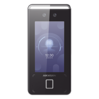 Terminal de Reconocimiento Facial / Pantalla Táctil 4.3 pulgadas / Wi-Fi / IP65 / Alcance 0.3 a 1.5 m (0.98 a 4.92 ft) / 3,000 Usuarios / 150,000 Eventos / WDR / QR / Videoportero