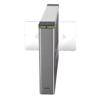 Torniquete Swing Central / Expansión de Carriles / TCP/IP iVMS-4200 / Carril 90 cm (35.4 in) / 6,000,000 MCBF / 12 Pares IR / Acero Inoxidable SUS304 / IP54