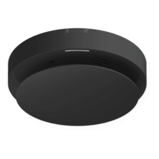 Detector de Humo Inalámbrico / Detección Dual Fotoeléctrica y Térmica / Buzzer ≥85 dB / Autonomía con Batería CR123A / Interior / Color Negro