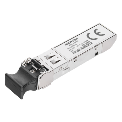 Transceptor Mini-GBIC SFP / 1.25 Gbps / 1 km (3280 ft) / LC Duplex / Multimodo 62.5/125 µm y 50/125 µm / 1310 nm / 0°C a 70°C