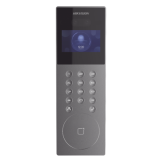 Videoportero IP Multiapartamento / 1080p HD / Reconocimiento Facial IA / Pantalla 4.3' / 5,000 Rostros / 25,000 Tarjetas / IP65 / 500 Departamentos / 9 Frentes de Calle