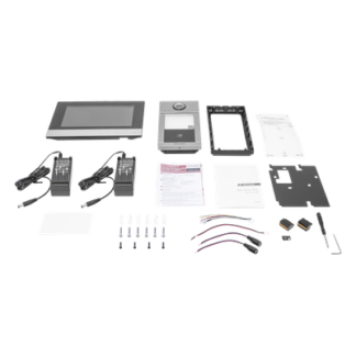 Videoportero IP PoE / 1080p / IR 3 m (9.8 ft) / Ángulo 129° / Lector MIFARE / IP65 & IK08 / Control 2 Puertas
