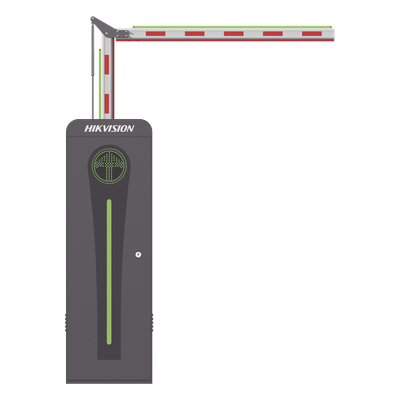 Barrera Vehicular / Brazo Articulado LED 3 m (9.8 ft) / Derecha KT-320-ART(3MR)