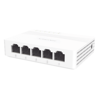 Switch Gigabit No Administrable de Escritorio con 5 puertos 10 / 100 DS-3E0505D-E