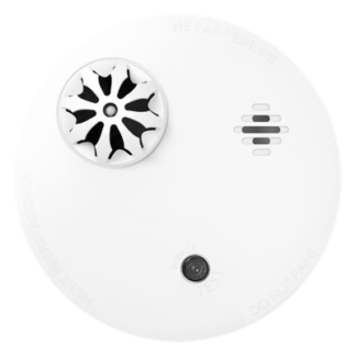 Detector de Temperatura Inalámbrico / Alerta a 57°C / Buzzer 85 dB / Cifrado AES-128 / Autónomo / Interior