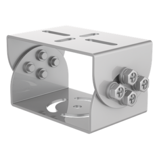 Articulación Antiexplosión para Montaje en Pared / Acero Inoxidable / 90x55x60 mm (3.54' × 2.17' × 2.36') / Orificio para Cable / Compatible DS-1704ZJ
