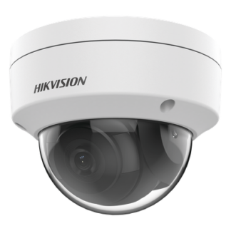 Domo IP / 4 MP / Lente 2.8 mm / IR 30 m (98 ft) / WDR 120 dB / IP67 / PoE / H.265+