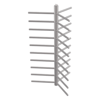 Eje Central de Refacción / Torniquete de Cuerpo Completo / Carril Sencillo / Acero Inoxidable