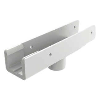 Enganche para Brazo de Barrera / Abatimiento por Impacto / Acero Q235 / 380 x 82 x 118 mm (14.96 x 3.23 x 4.65 pulgadas) / 3.926 kg