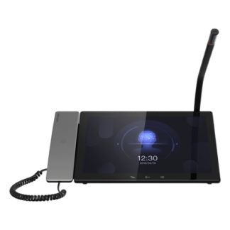 Estación Maestra IP / Cámara 2 Megapixel / Pantalla Táctil 10.1" / Conectividad 1000 Mbps / PoE / 128 Estaciones de Pánico