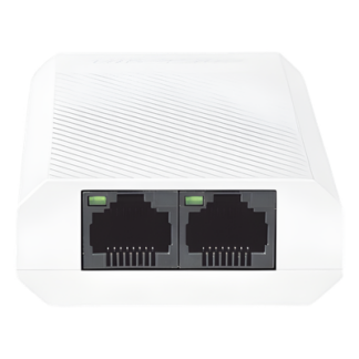 Extensor PoE+ / 100 Mbps / 1 Entrada PoE+ / 2 Salidas PoE+ / 30 W Totales / Alcance 200 m (656.2 ft) / Interior