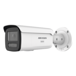 Bala IP / 6 Megapixel / Lente 4 mm / 60 m (197 ft) IR + Luz Blanca / Exterior IP67 / Estrobo Luz Blanca / WDR 130 dB / AcuSense 3.0 / Metal / NEMA 4X / AcuSeek