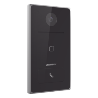 Frente de Calle IP / 2 Megapixel / 129°H / IR 2.5 m (8.2 ft) / PoE 802.3af / IP65 / Lector Mifare / Audio Bidireccional