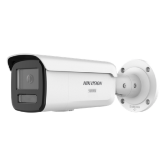 Bala IP / 6 Megapixel / Lente 4 mm / 60 m (197 ft) IR + Luz Blanca / Exterior IP67 / WDR 130 dB / AcuSense 3.0 / Metal / NEMA 4X / AcuSeek