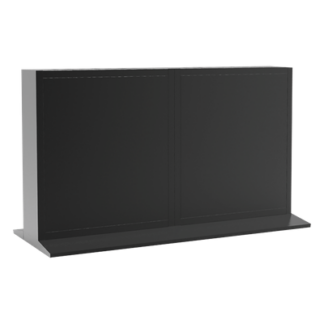 Gabinete Pedestal Modular para Videowall / 46" / Acero SPCC / 75 kg / Altura de Visión 80 cm (31.5 in)