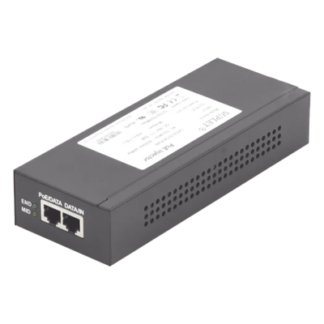 Inyector Hi-PoE / 56 Vcc / 60 W / 802.3af/at / Endspan y Midspan / 2.78 x 1.45 x 7.2 pulgadas